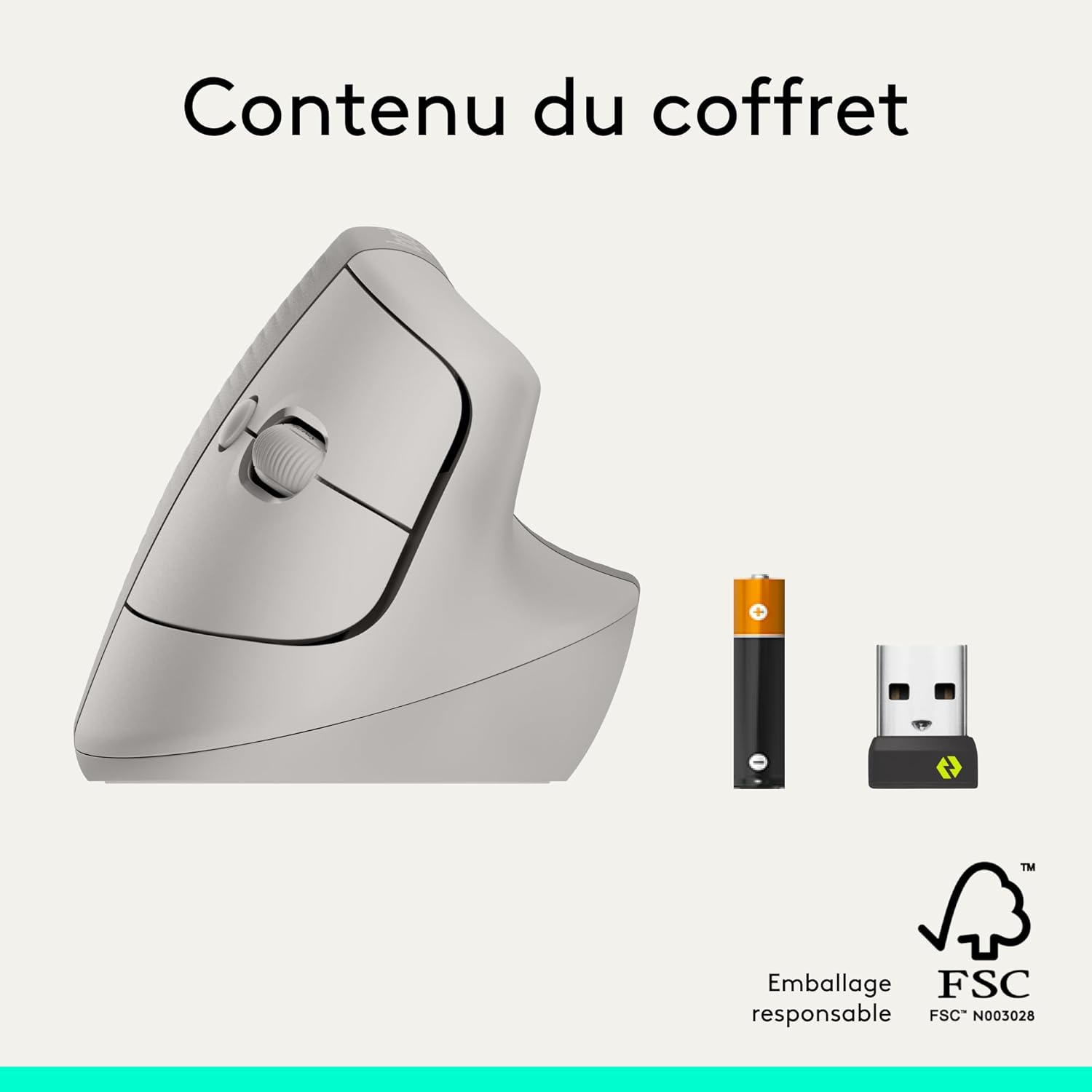 Logitech - Lift série - compacte - souris verticale ergonomique sans fil