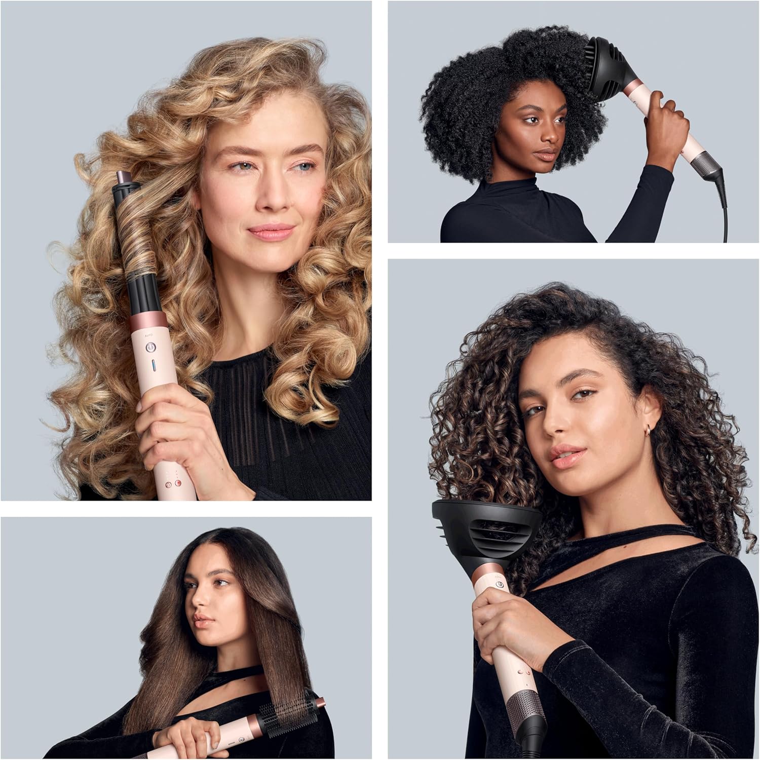 Dyson - Airwrap Co-anda2x multistyler - sèche-cheveux compact - multi-accessoires, technologie Coanda