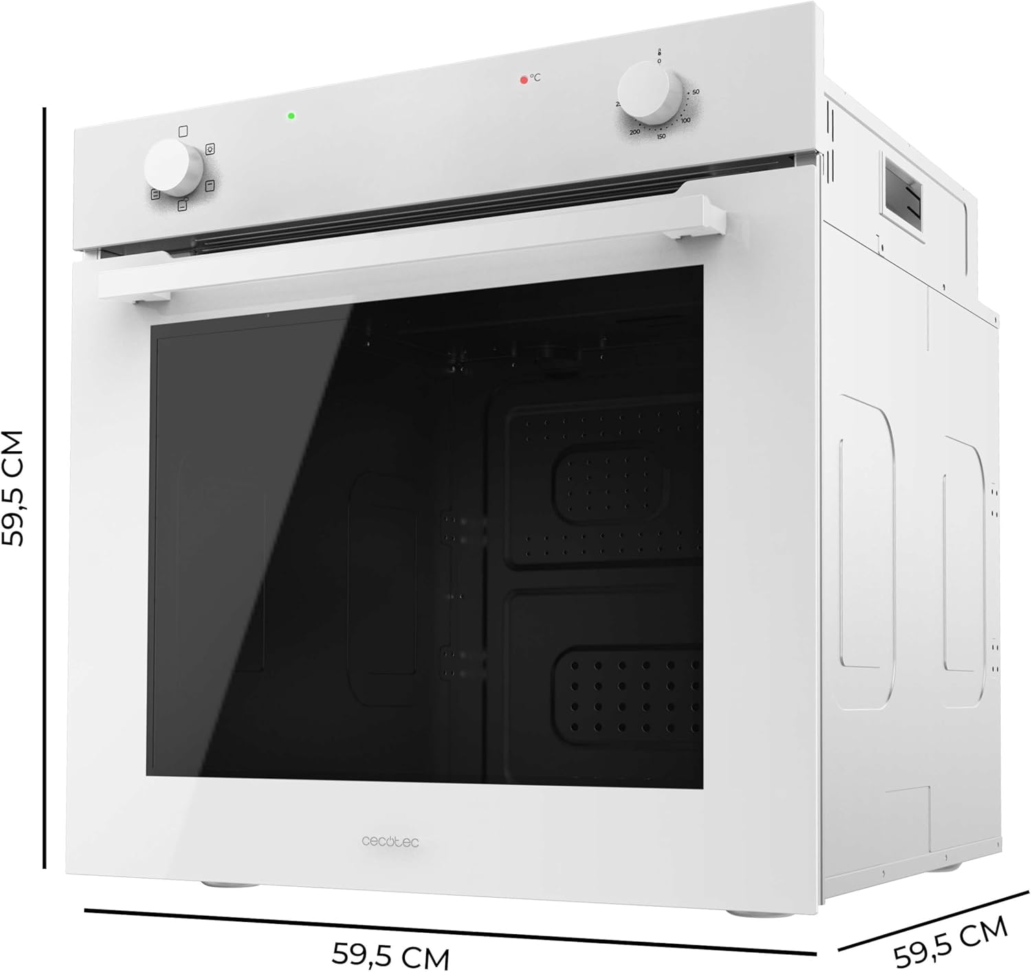 Cecotec - Four intégrable Bolero Hexa - 80L, 2800W, Steam Assist, C126400