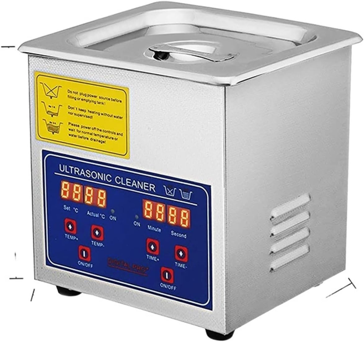 Nettoyeur ultrasons - lave-vaisselle portable 1.3L - nettoyage efficace