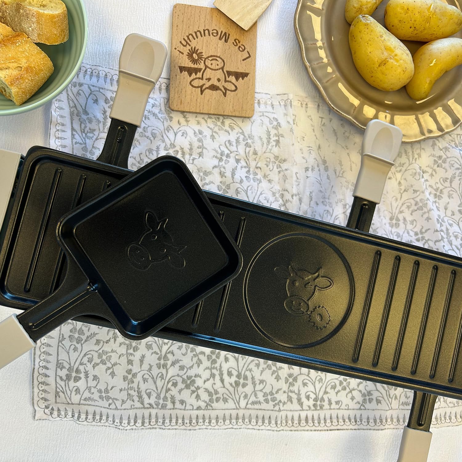 Little Balance - raclette 4 pers. antiadhésif, grill amovible, 800W - 8944