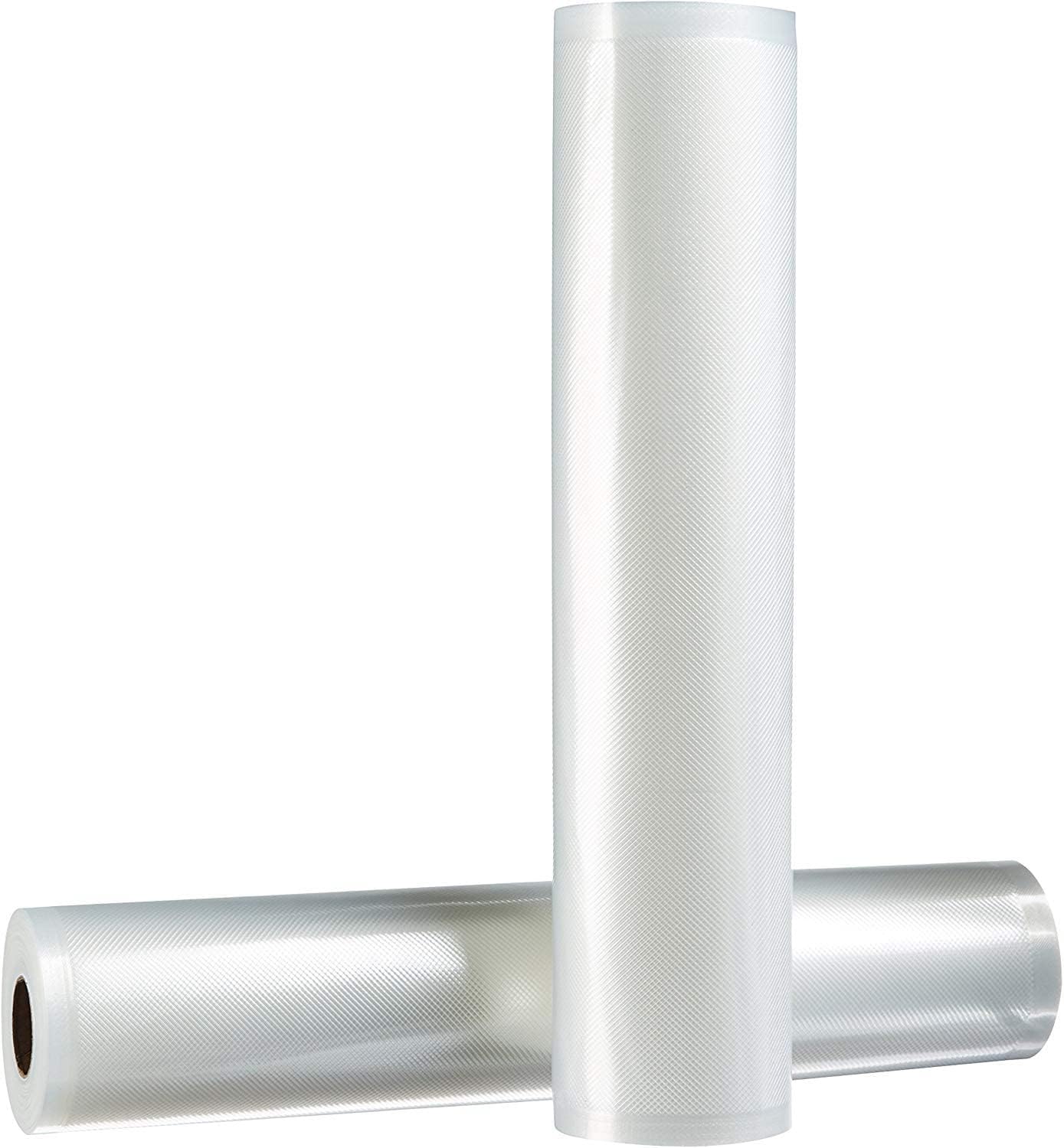 Amazon Basics - rouleaux réutilisables - 28x500cm - lot de 2, compatibles sous vide