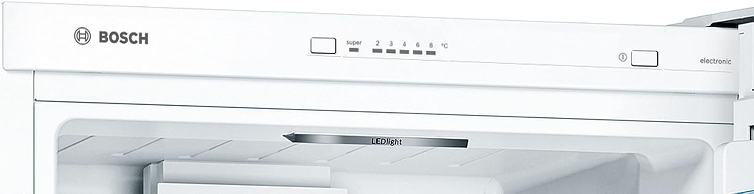 Bosch - combiné Série 4 - 308 L - 186x60 cm - blanc - KGV36VWEAS