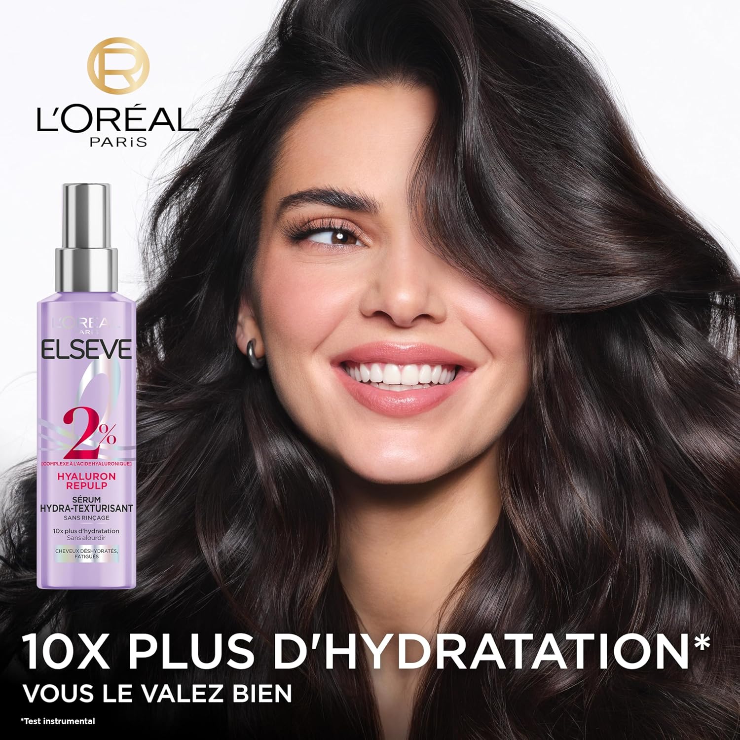 L'Oréal Paris - Elseve Hyaluron Repulp - 150ml - Sérum hydratant cheveux, acide hyaluronique, hydratation 72h