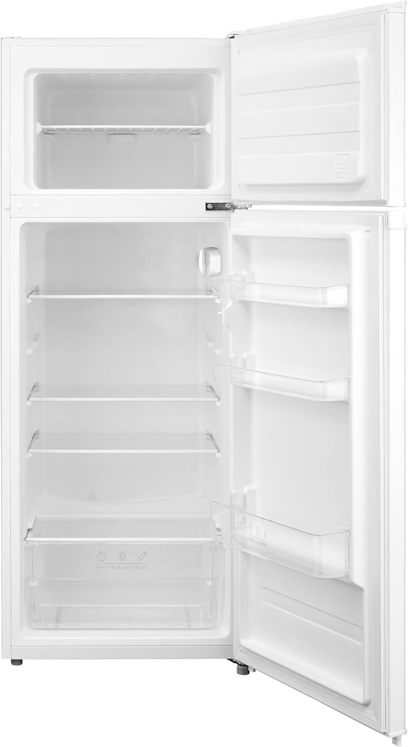 Cecotec - Bolero CoolMarket 204L, 143x55cm, LED, Inverter, blanc