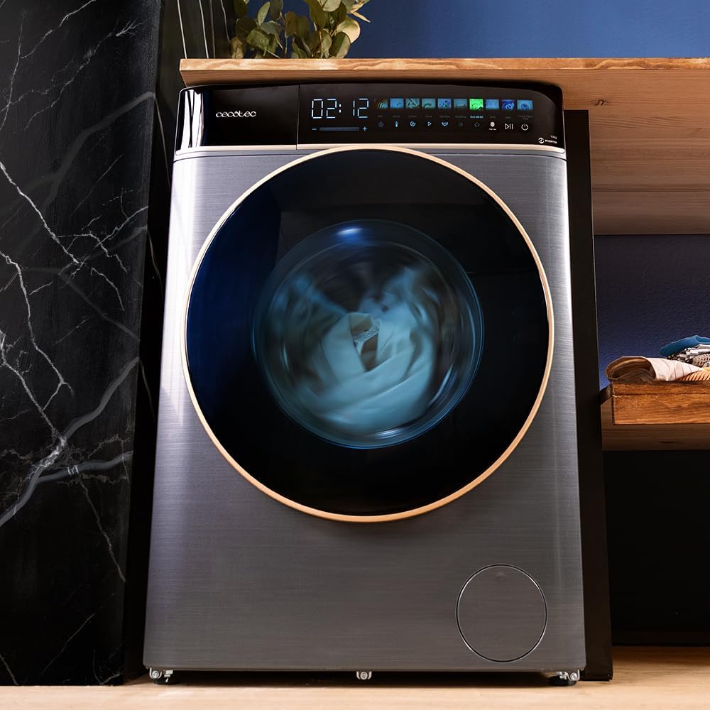 Cecotec - Bolero DressCode 9900 - 9kg, 1400 tr/min, écran 10,3