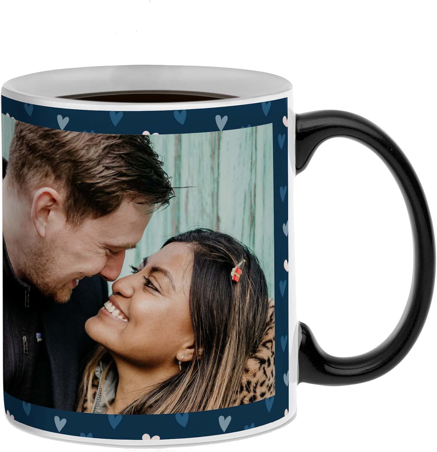 Mug magique personnalisé avec photo – 330ml, cadeau unique, céramique