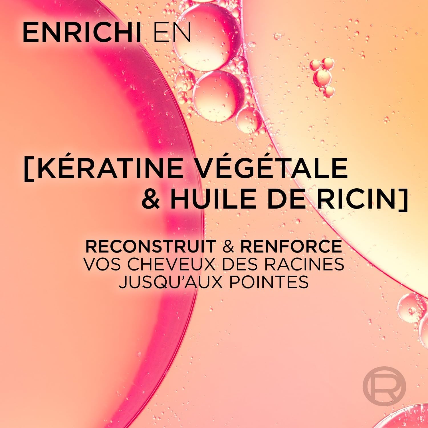 L'Oréal Paris - Elseve Dream Long - 1L - Kératine végétale, huile de ricin, cheveux longs abîmés