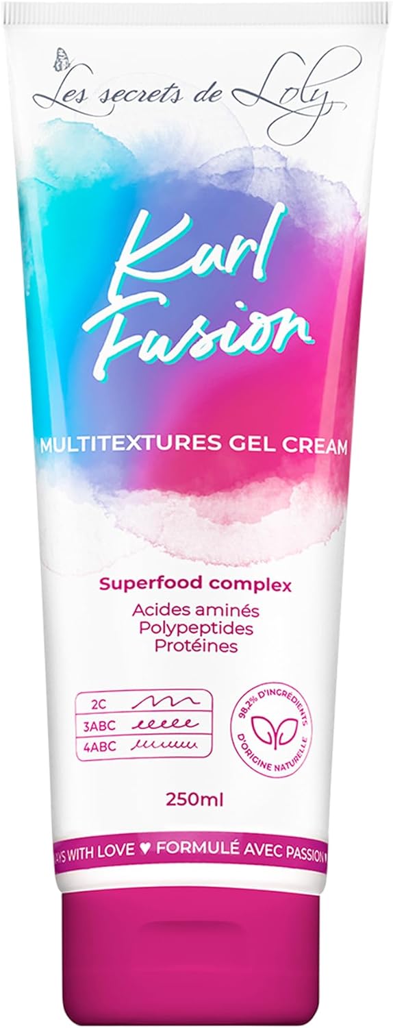 Les Secrets de Loly – Kurl Fusion – 250ml – crème gel hydratante cheveux texturés