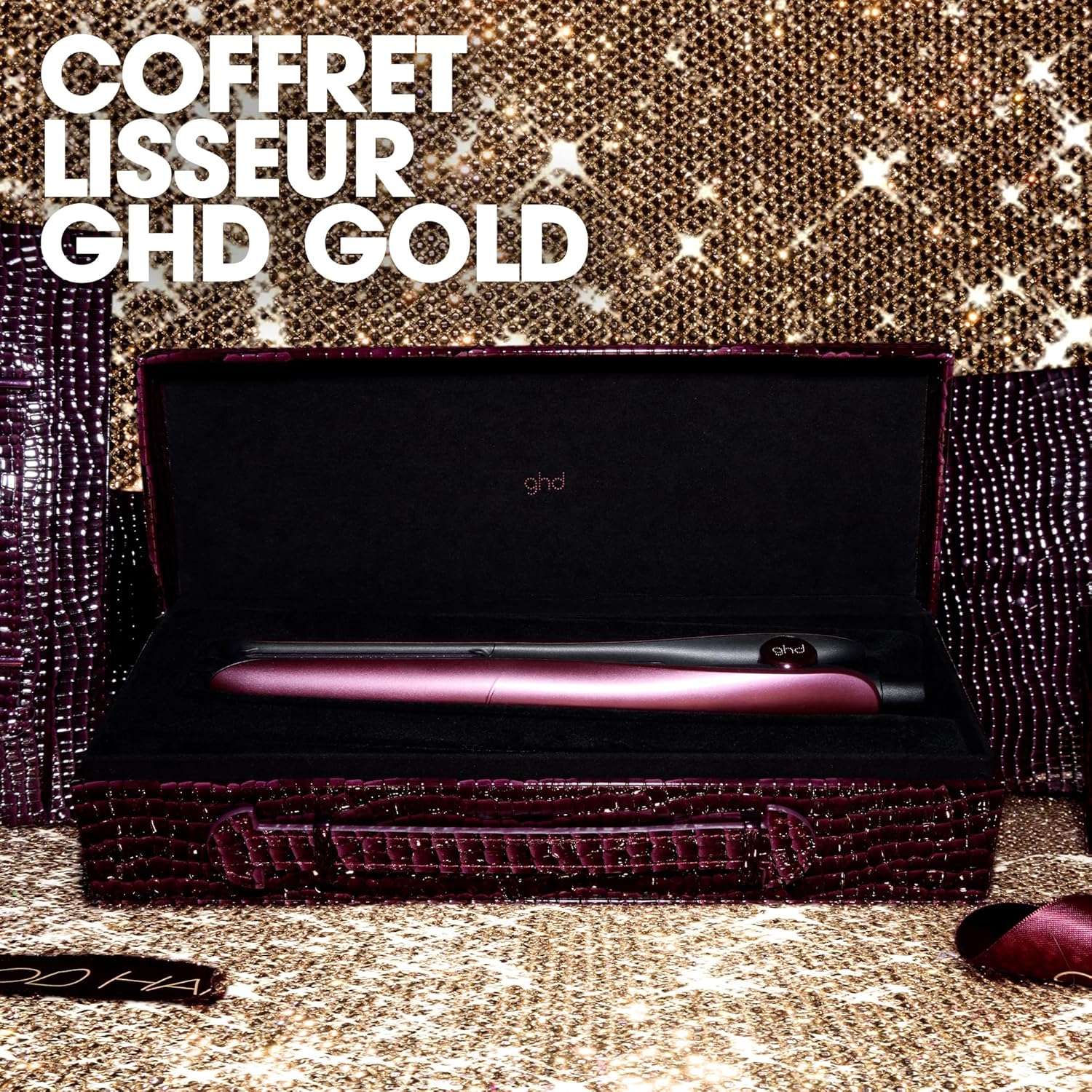 ghd - Lisseur Gold - design arrondi, brillance 65%+, sans chaleur extrême