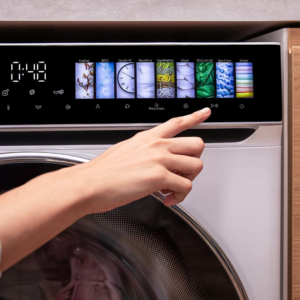 Cecotec - lave-linge série actuelle - dimensions compactes - grande capacité, haute efficacité