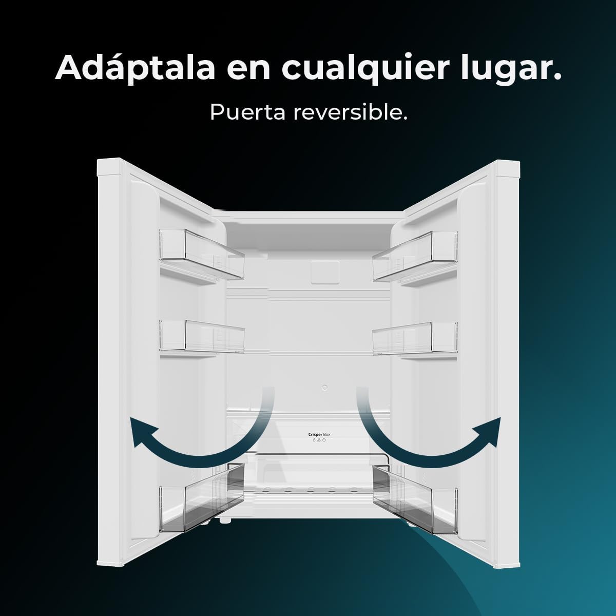 Cecotec - Bolero CoolMarket TT - 133L, LED, classe E, compact TT133L