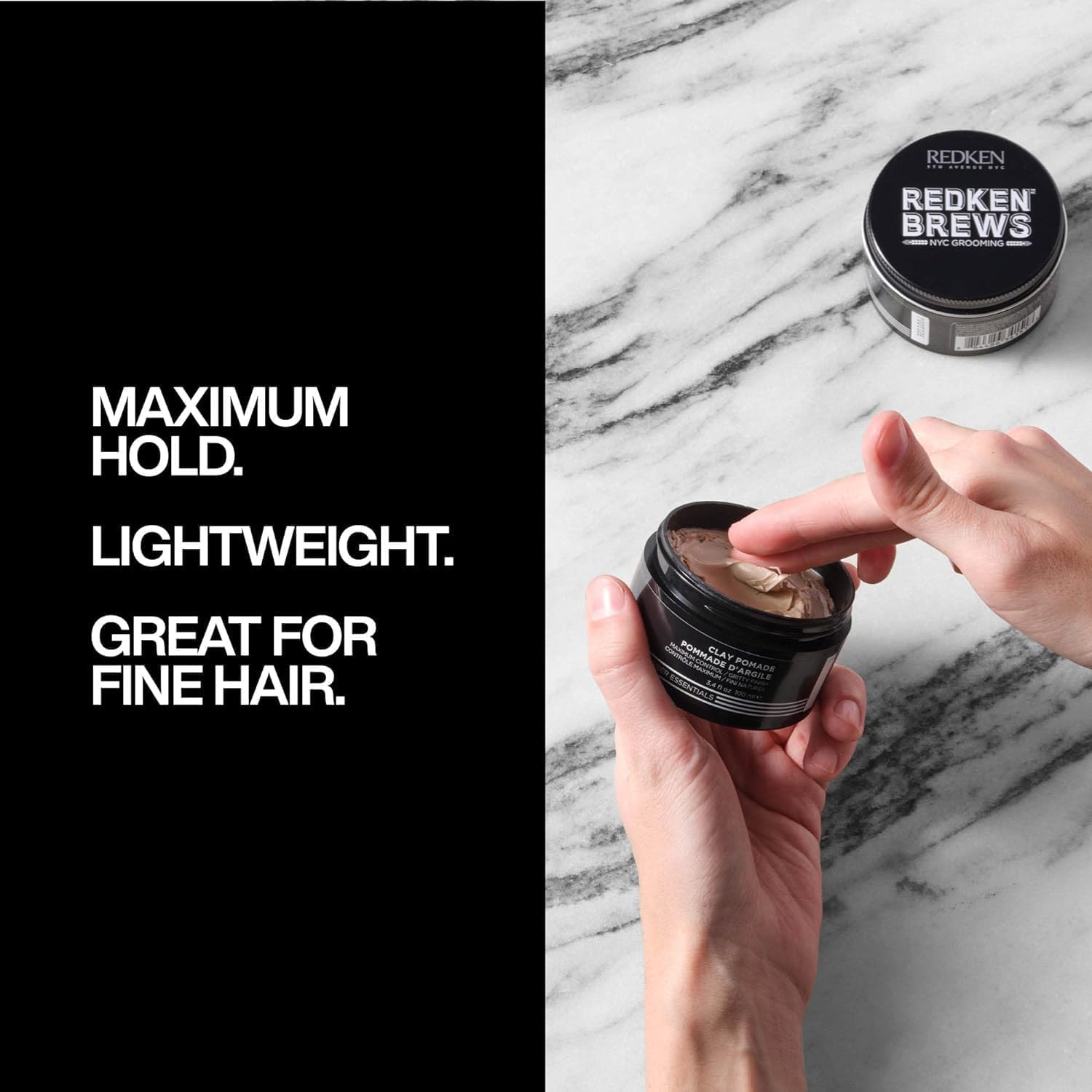 Redken - Brews Clay - 100ml - argile coiffante tenue longue durée