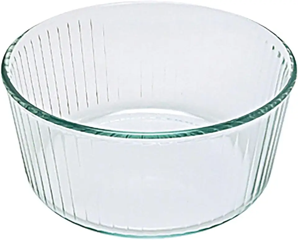 Pyrex - Bake & Enjoy moule à soufflé verre 21cm - résistant four