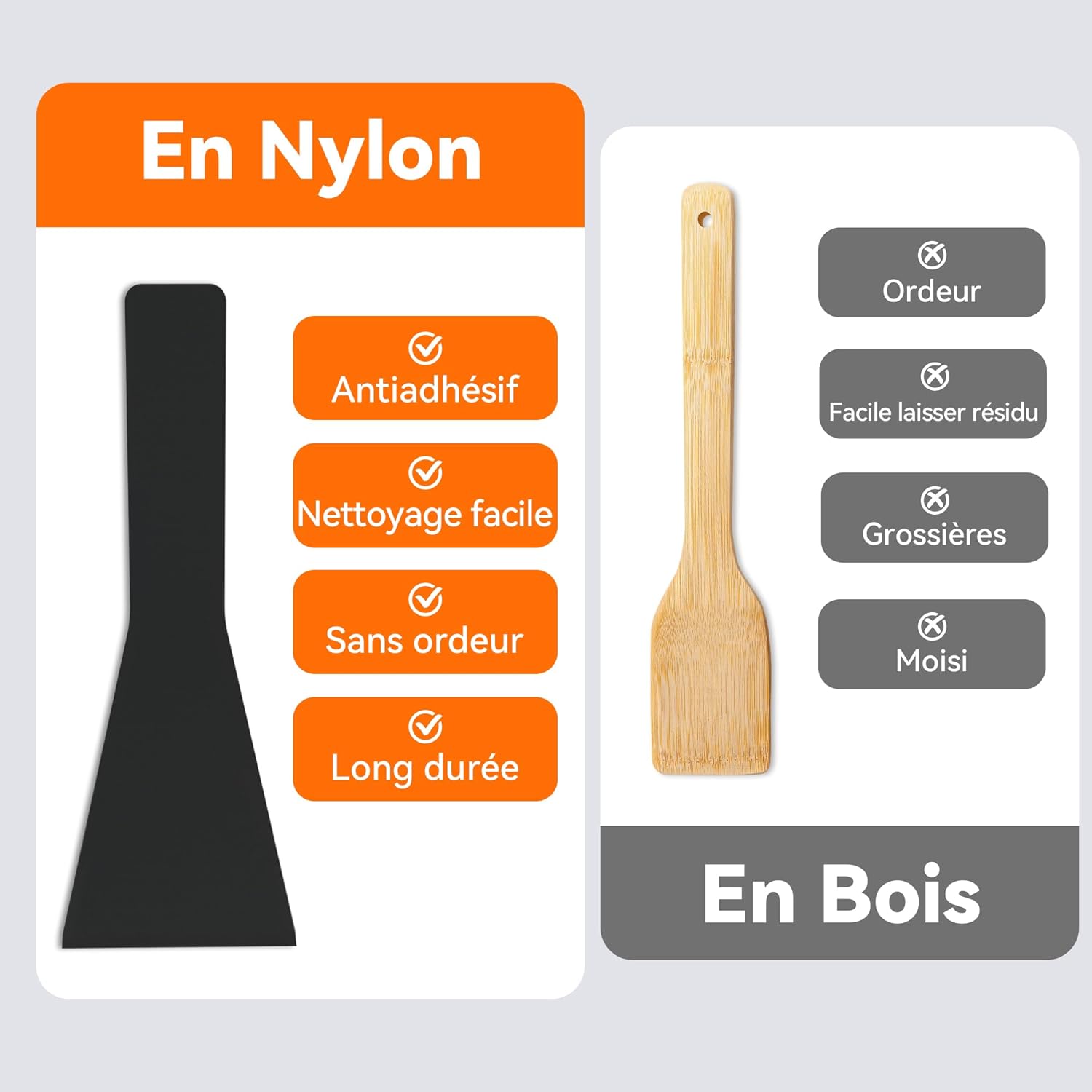 Poêlon raclette carré - 8 pièces - revêtement antiadhésif, poignées isolantes