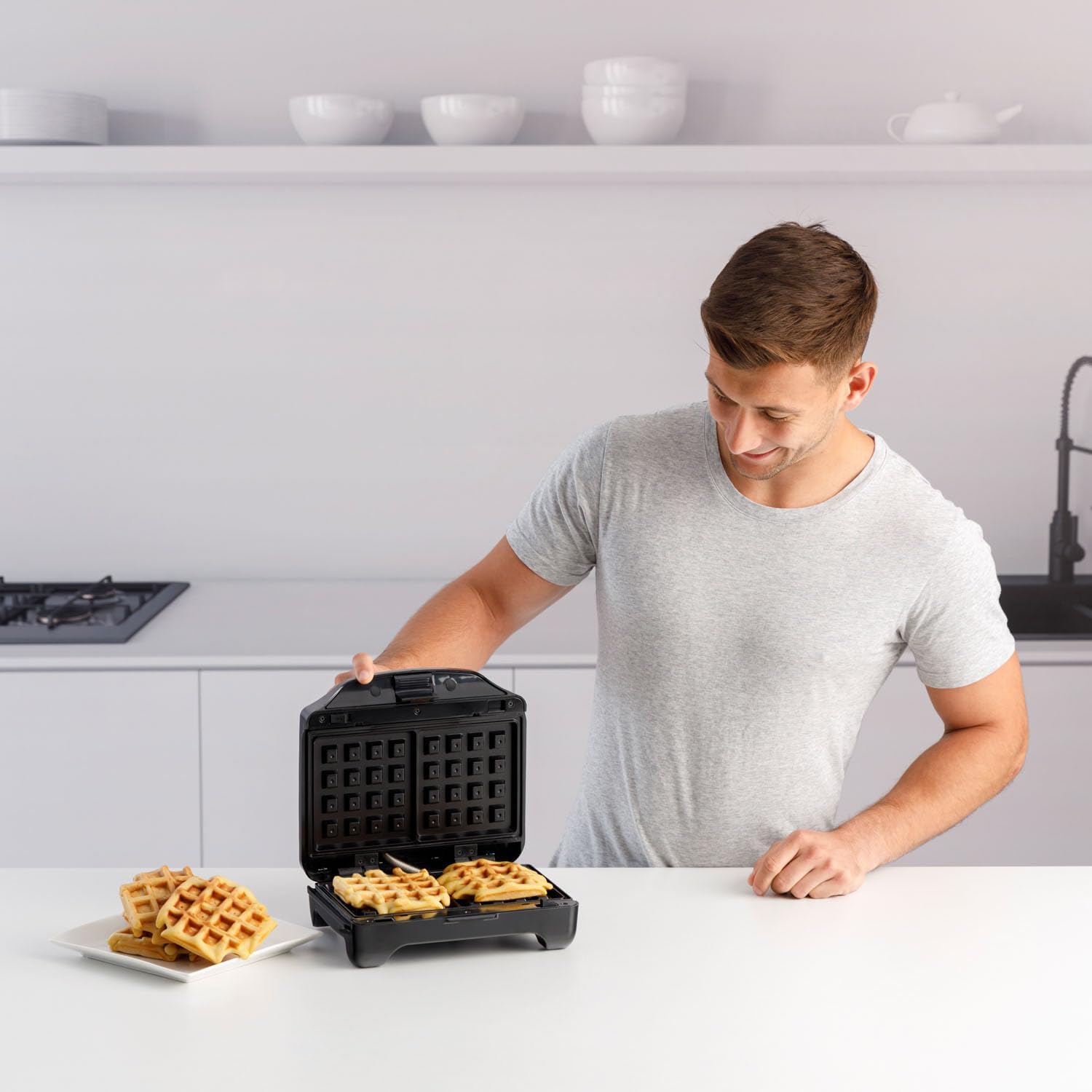 Taurus - Miami Premium - 900W, 3 en 1, plaques amovibles anti-adhésives