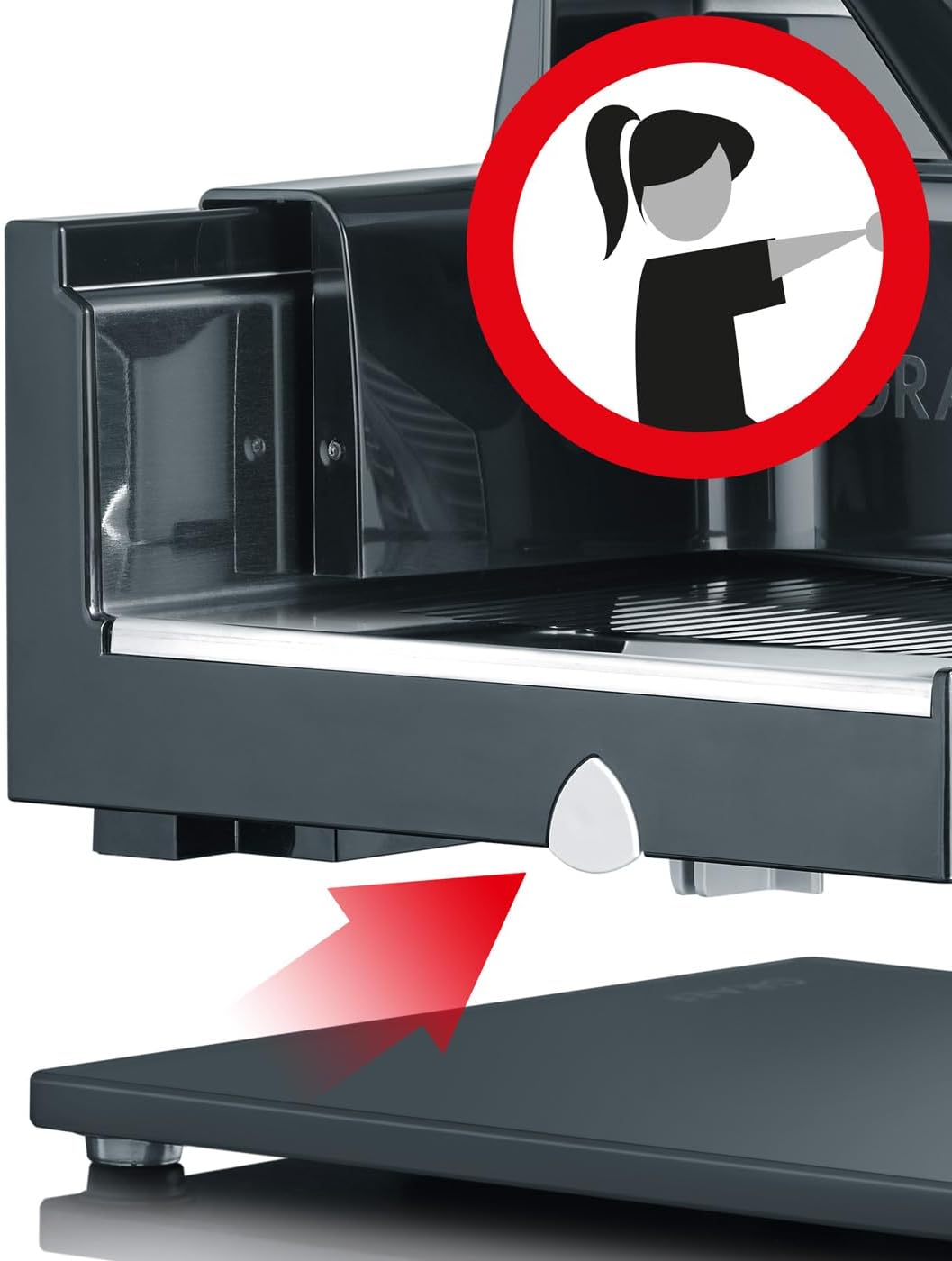 Graef - trancheuse série S - aluminium, 170W, réglage précis - S11000