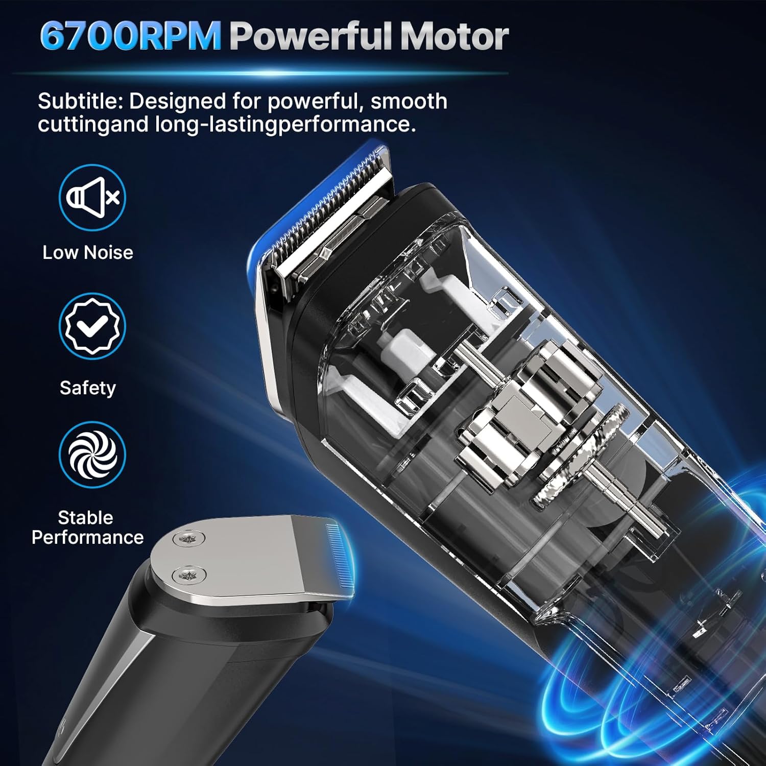 Valano - Tondeuse 3 en 1, 1-16mm, USB, 9 accessoires, barbe et nez