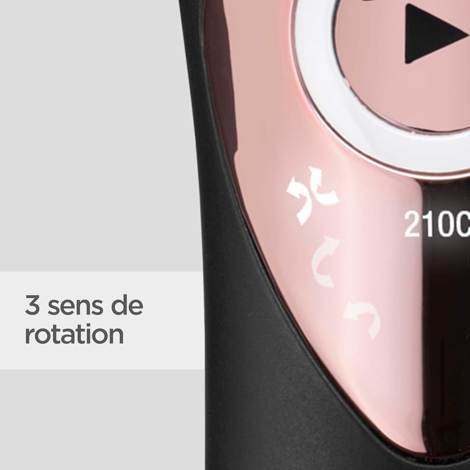 BaByliss - Curl Secret Lite - boucleur automatique, 5 températures, jusqu'à 210°C - C1031E