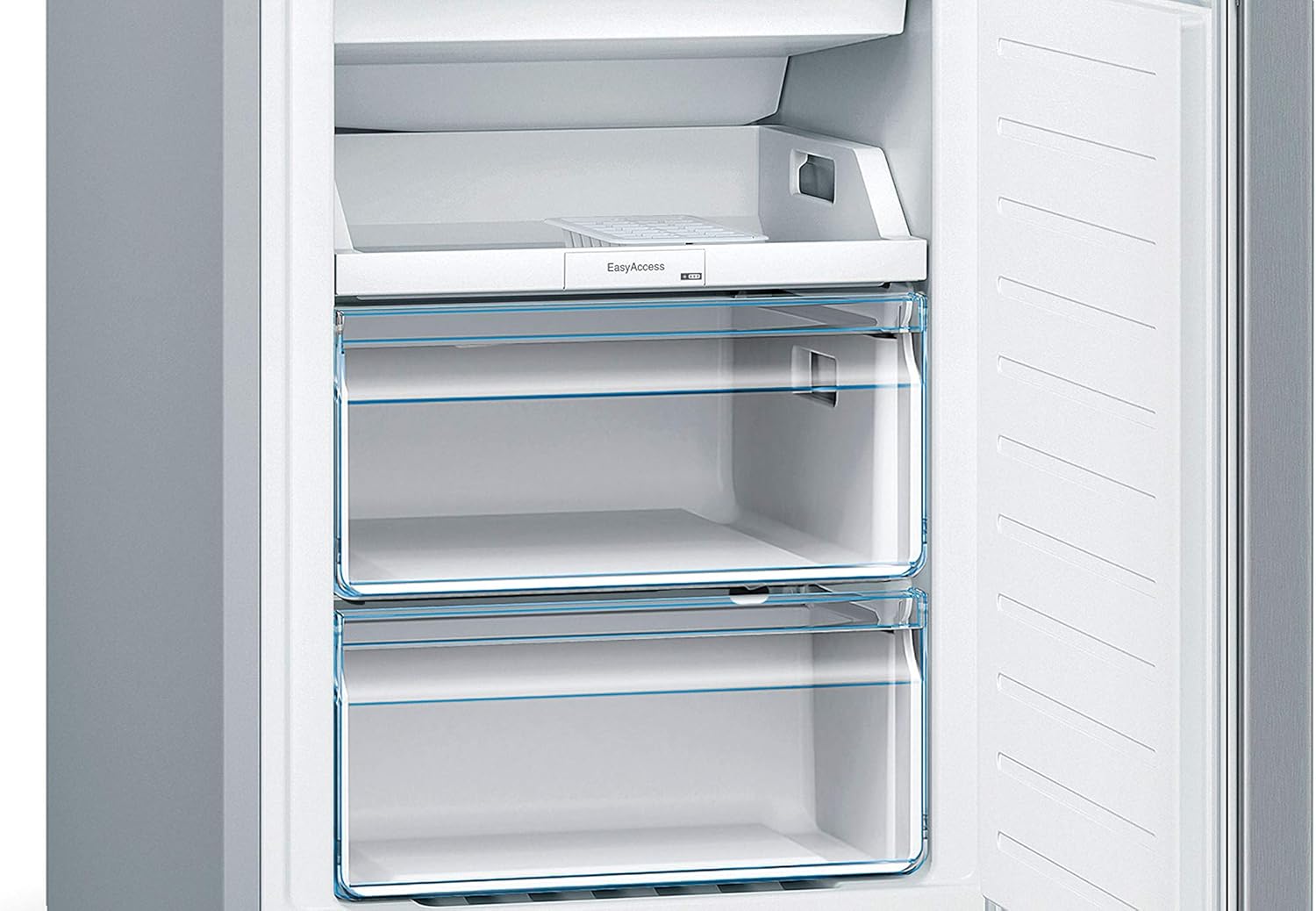 Bosch - combiné Série 2 - 305L, 60x186cm, inox argent - KGN36NLEA