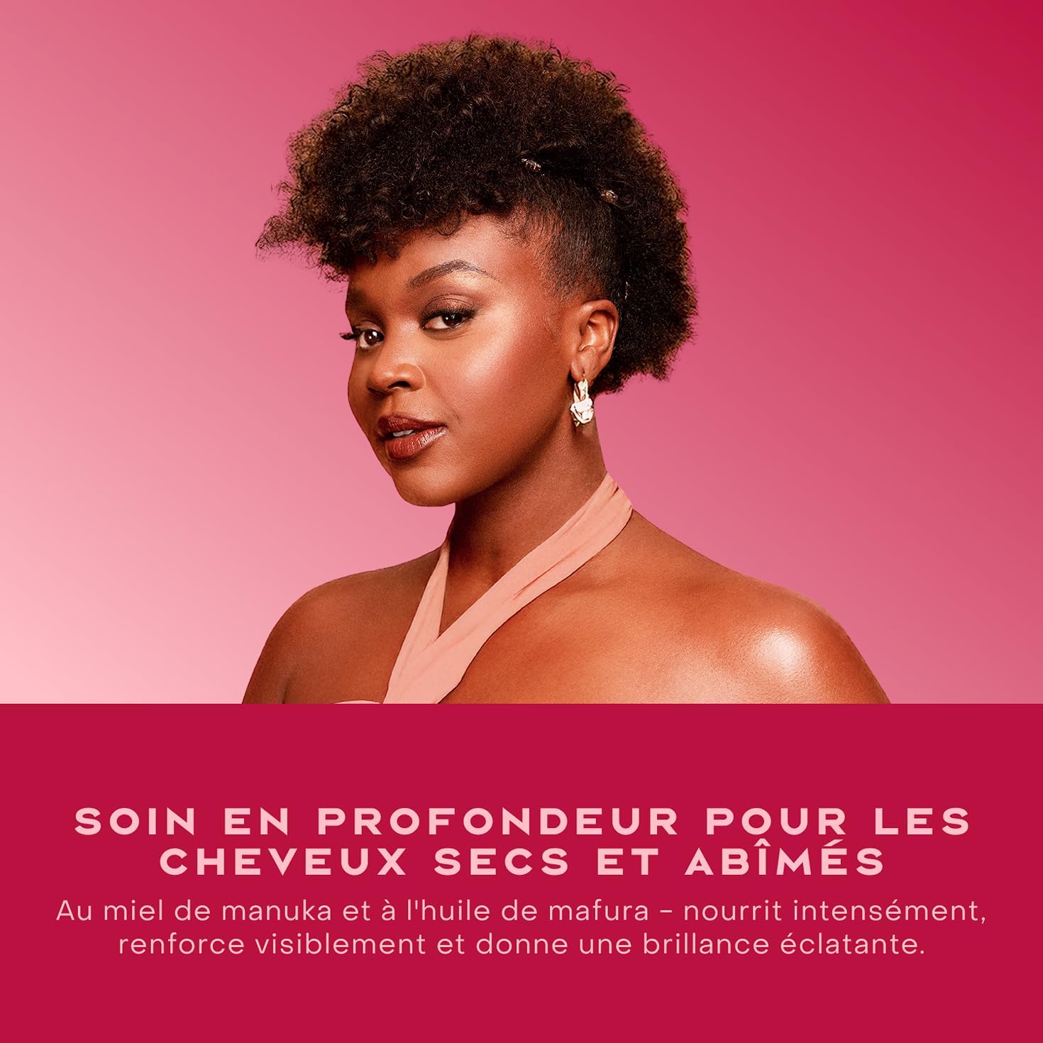 Shea Moisture - Masque Hydratation Intense - 355ml - Miel de Manuka, Huile de Mafura, cheveux secs