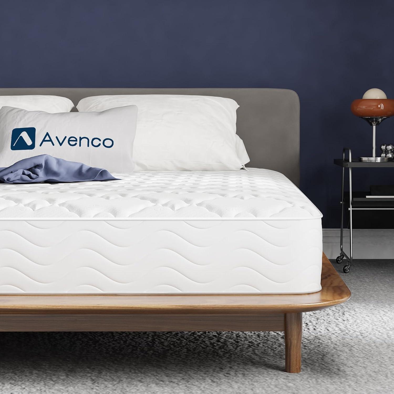 Avenco - matelas ressorts ensachés 140x190 - 20cm confort et soutien