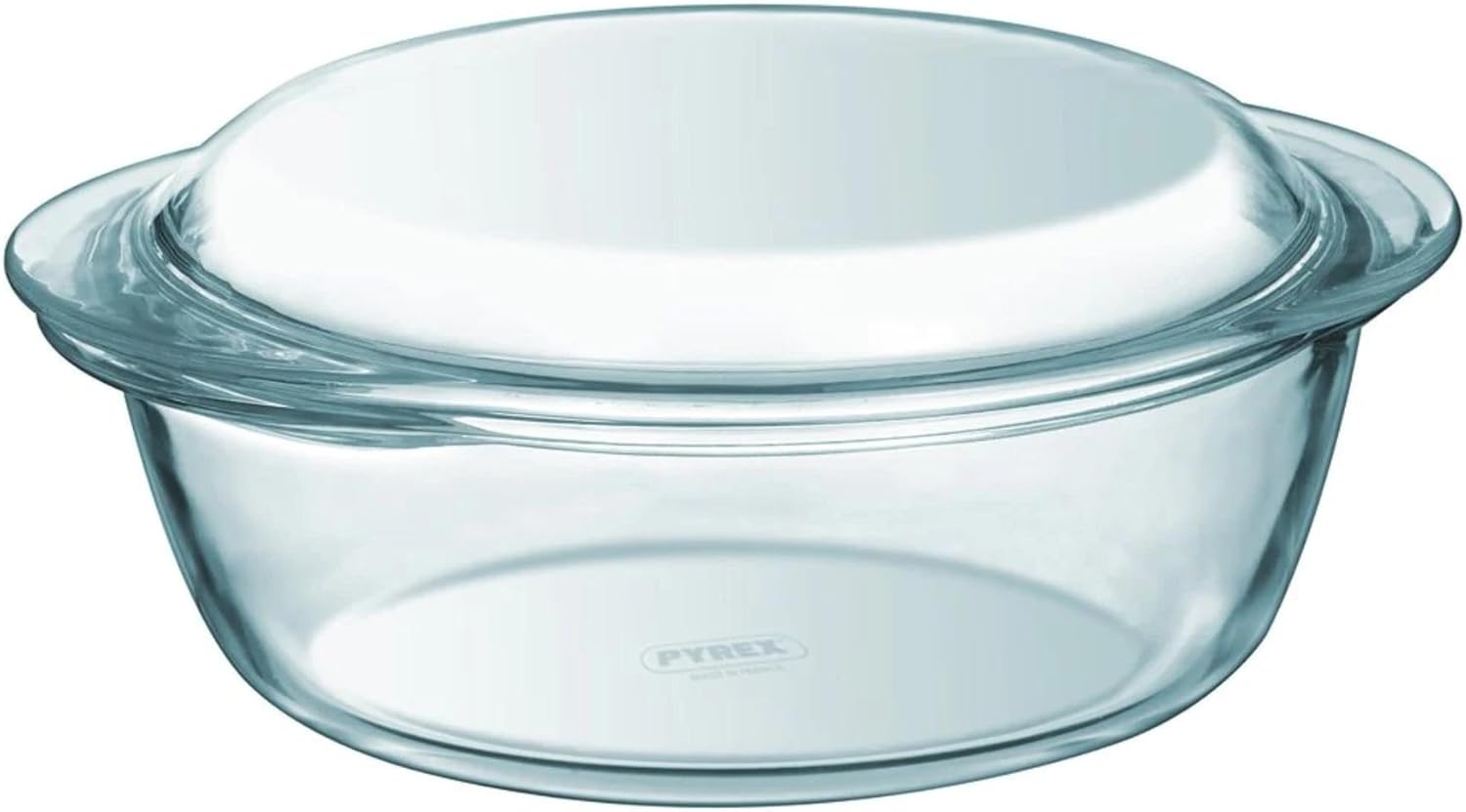 Pyrex - Cocotte ronde Classic - 2,1 L - compatible four et lave-vaisselle