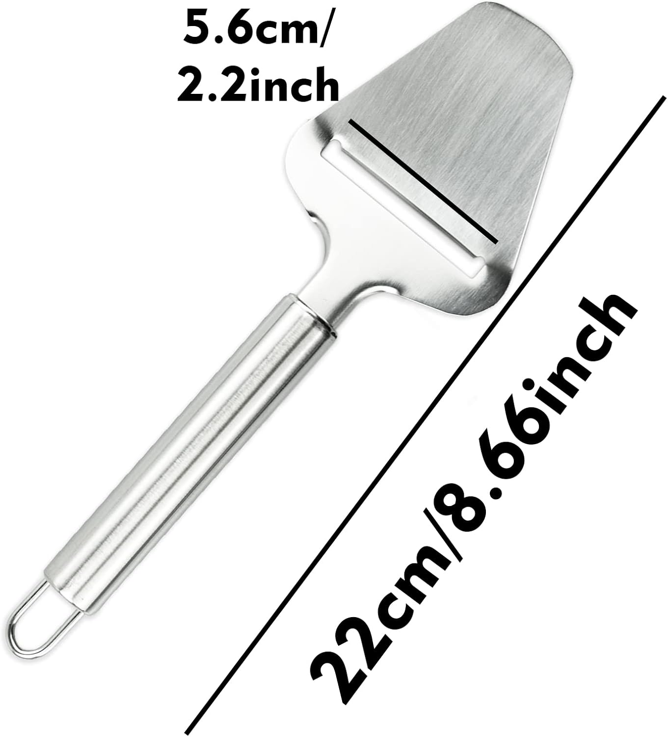 Trancheuse à fromage manuelle - acier inoxydable - robuste et pro - élégante, rabot pour fromage doux et dur