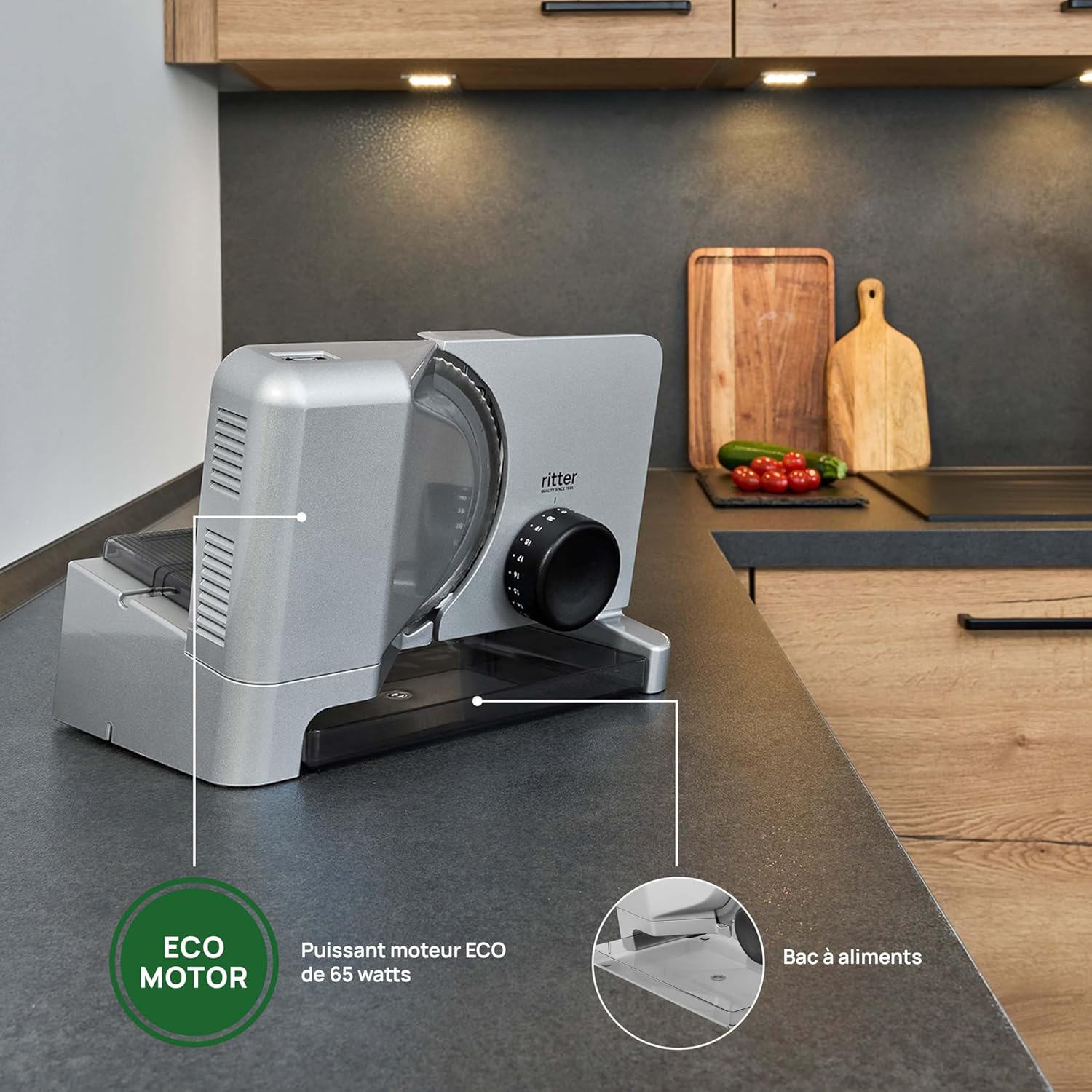 Ritter - Trancheuse E16 - compacte - moteur ECO, lame universelle