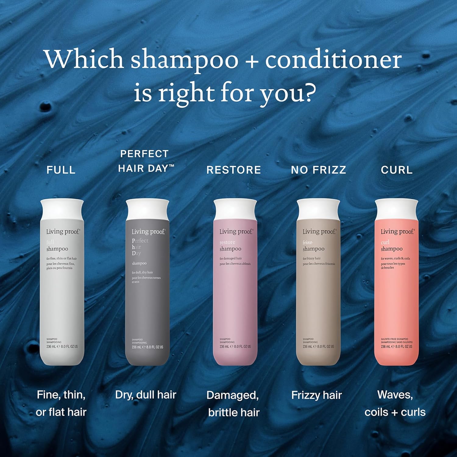 Living Proof - Curl Conditioner 60ml - hydratant, anti-frisottis, cheveux bouclés