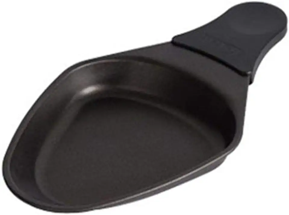 Tefal - Accessoire Raclette série XA400102 - 2 coupelles ovales - revêtement anti-adhésif, noir - XA400102