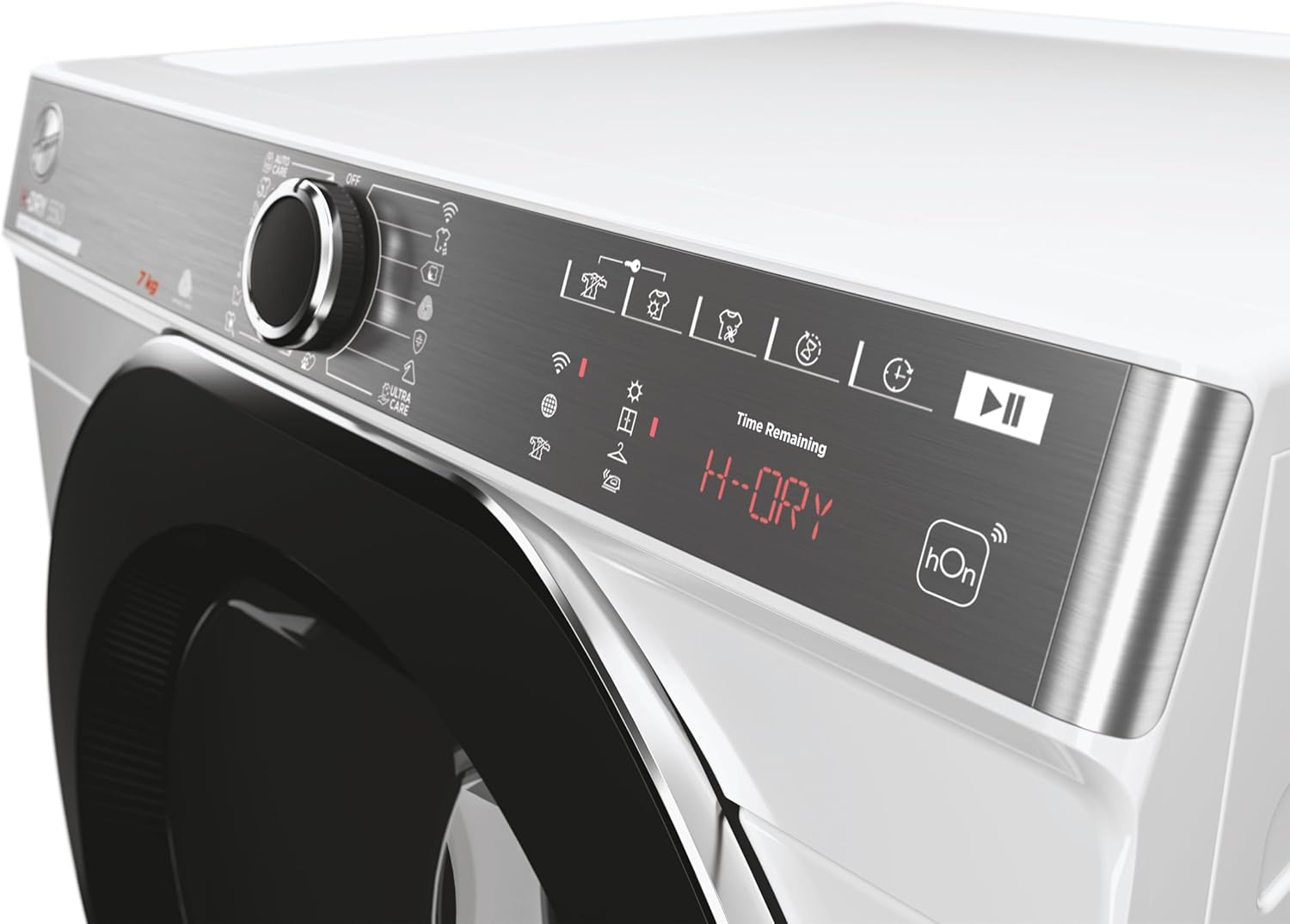 Hoover - sèche-linge H-Dry 500 - 7 kg A++ 67dB laine - 85x50x46,5 cm - NR4 H7A2TCBEX-S