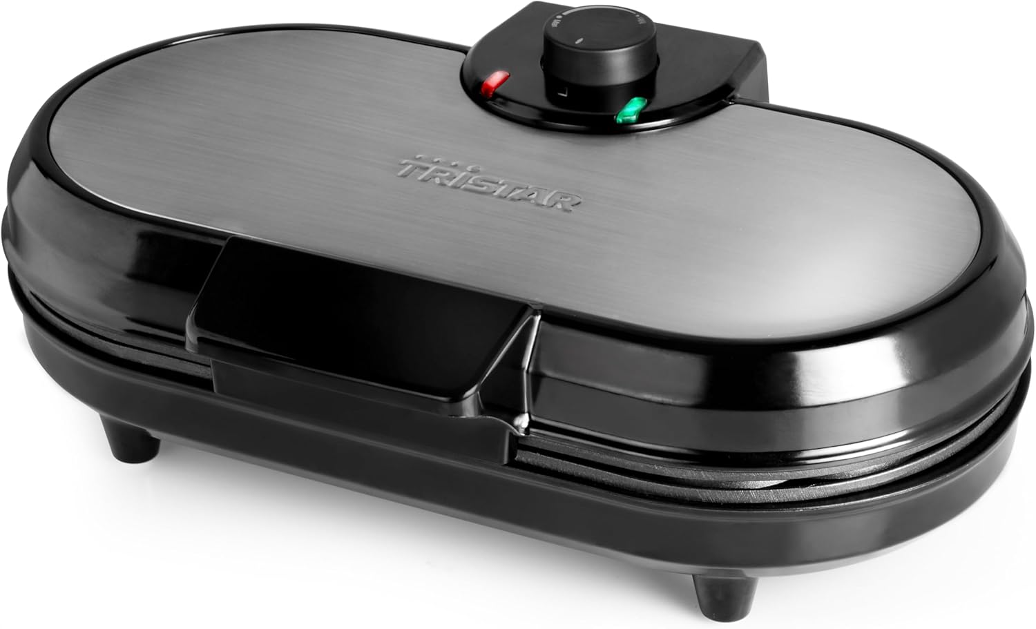 Tristar – gaufrier WF-2120 – cuisson 10 gaufres – acier inoxydable