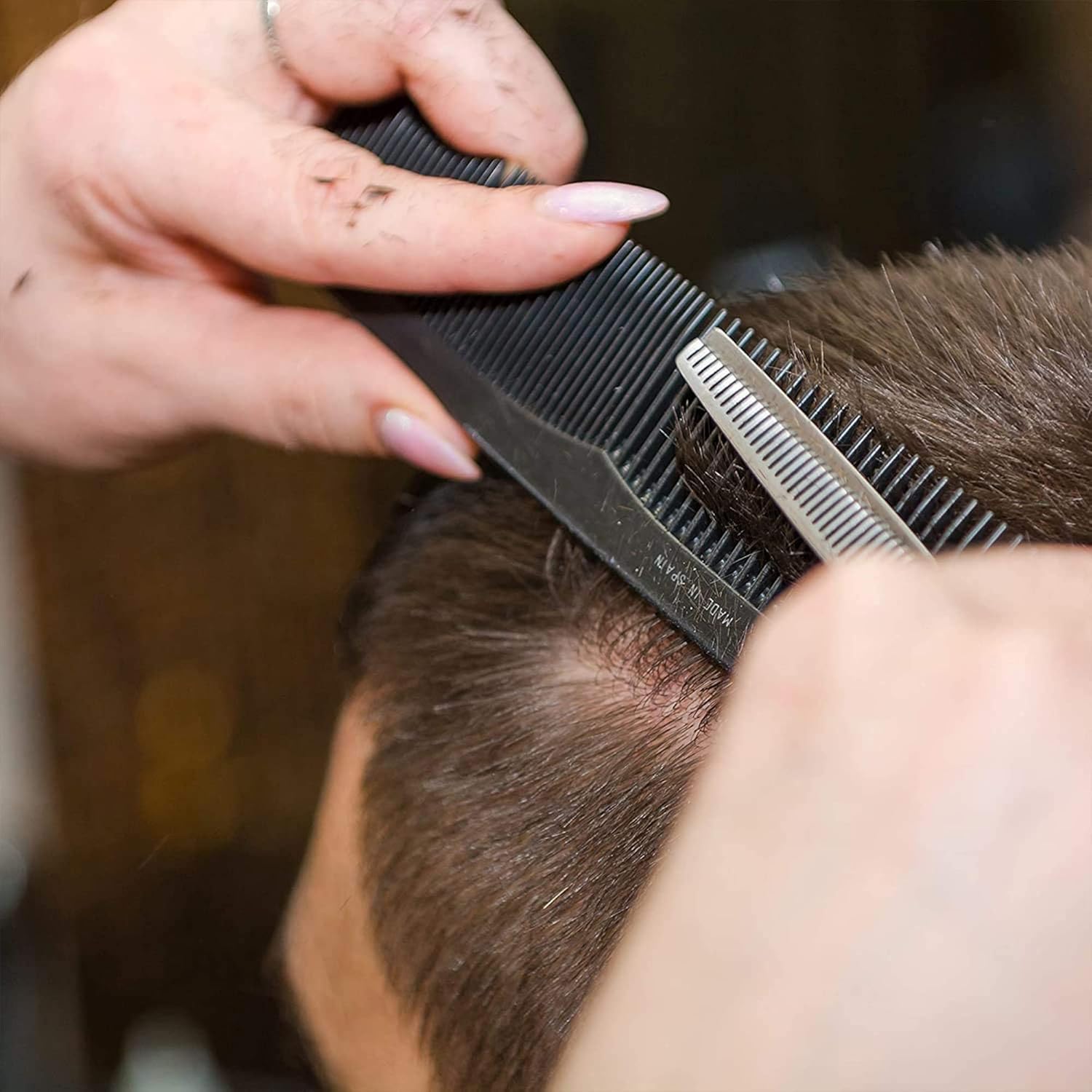 Candure - Ciseaux Désépaississant 6.5'' - Acier inox, pro coiffure