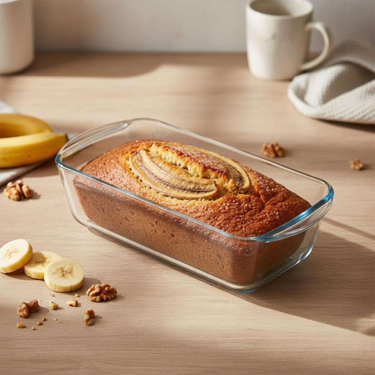 Pyrex - Bake & Enjoy - 31x12 cm - moule à cake en verre