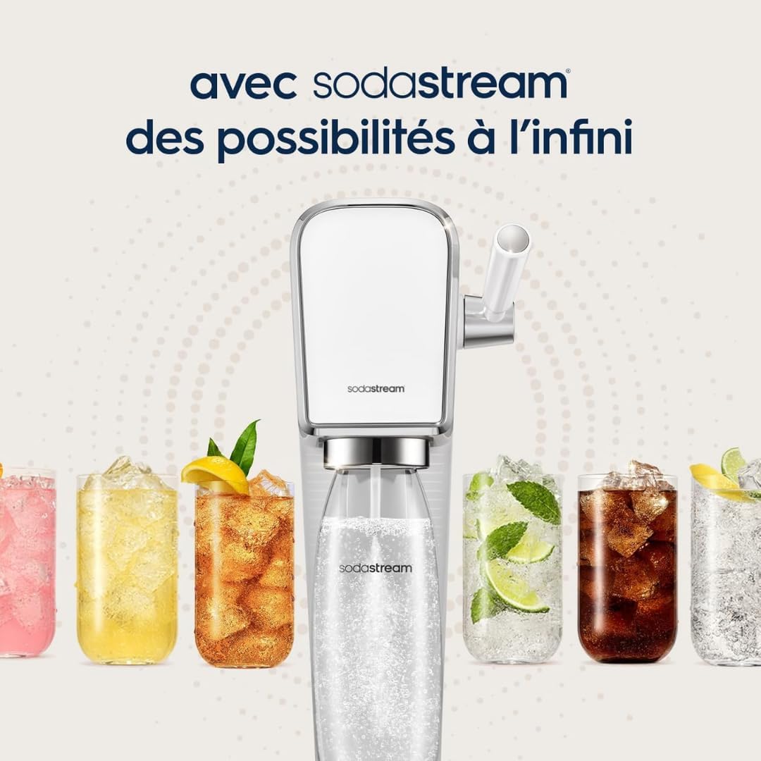 Sodastream - Lot de 6 concentrés - 440ml - sans sucres, prépare 9L