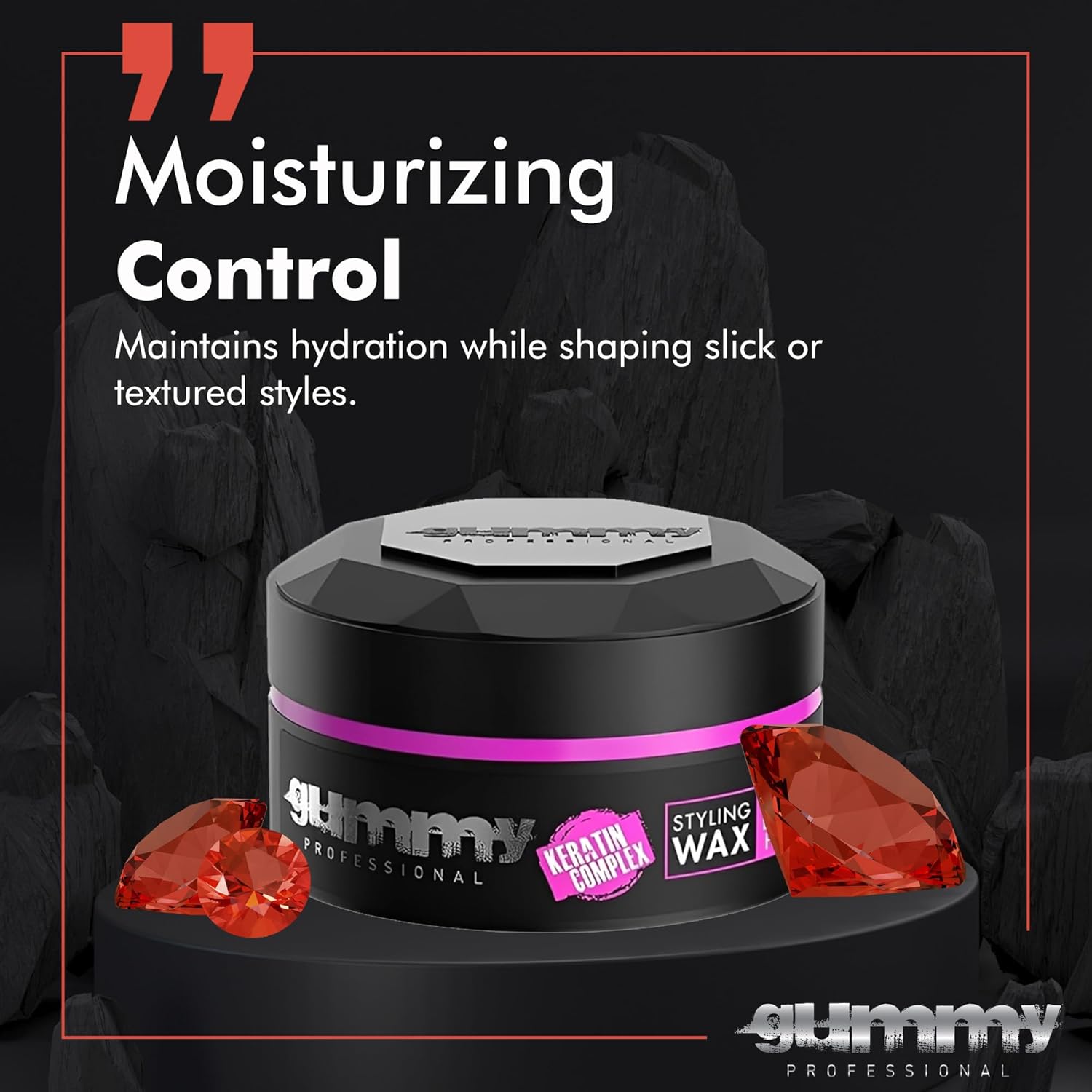 Fonex - Gummy Extra Gloss - 150ml - cire effet mouillé, fixation forte