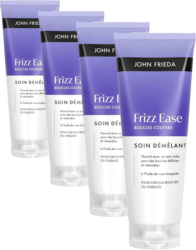 John Frieda - Frizz Ease Boucles Couture - 75ml x4 - Soin démêlant hydratant