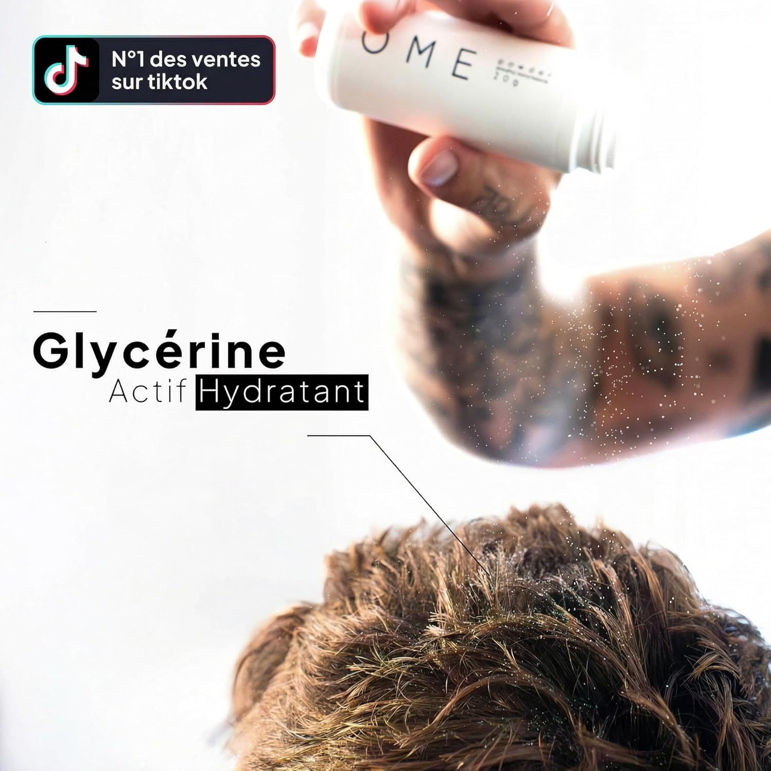 ŌME - Poudre coiffante 20g - volume, texture, fini mat, tenue légère