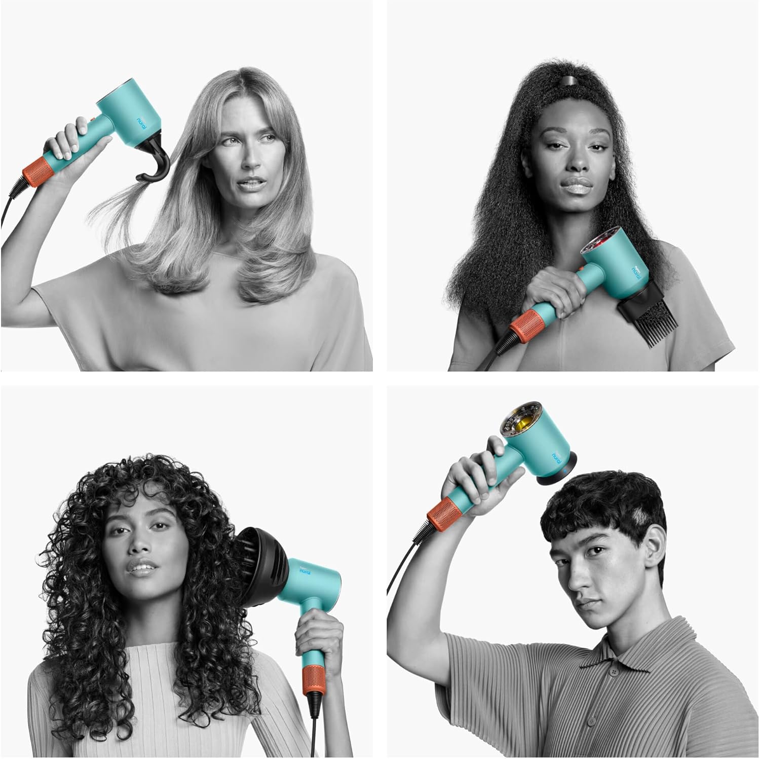 Dyson - Supersonic Nural - sèche-cheveux - adapté cheveux bouclés