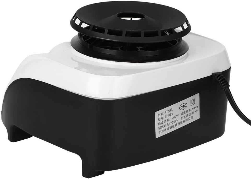 Sèche-linge électrique domestique - 1200W, 220V, prise UE - haut rendement