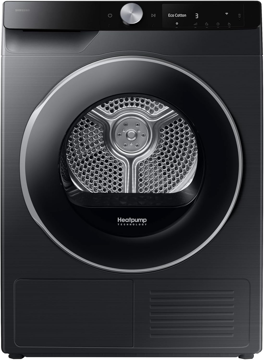 Samsung - sèche-linge série 6800, 9kg pompe à chaleur, DV90DG6845LB/U3