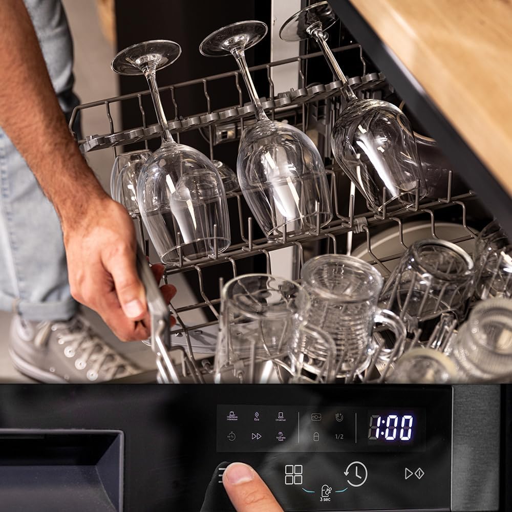 Cecotec - Bolero Aguazero 6200 - 60 cm - 14 couverts, 6 programmes, inox