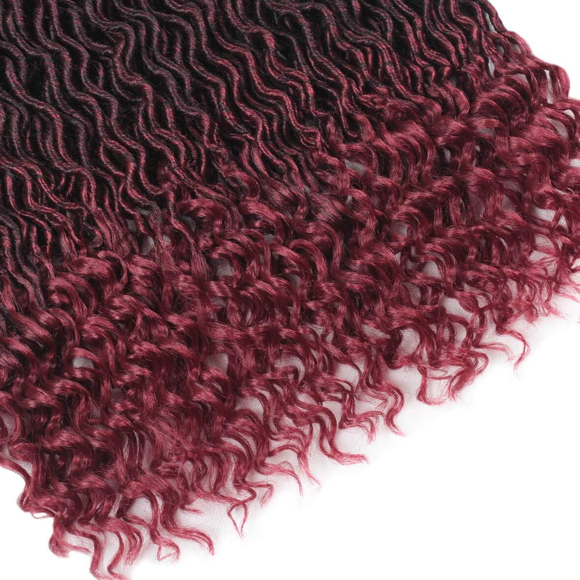 Xtrend - Faux Locs Twist Crochet 18 pouces - 6 packs, 20 mèches, bouclées, synthétiques - TBUG