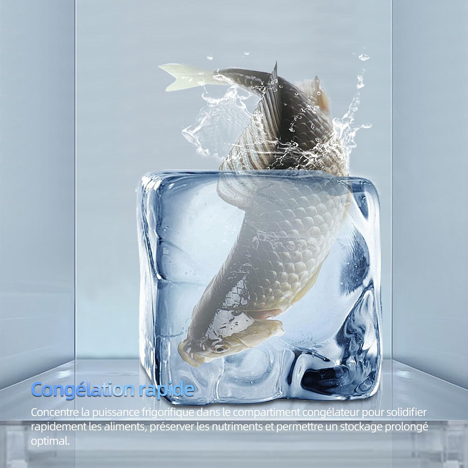 Magictec - réfrigérateur encastrable 178 cm - 236L, no frost, 2 portes, classe D