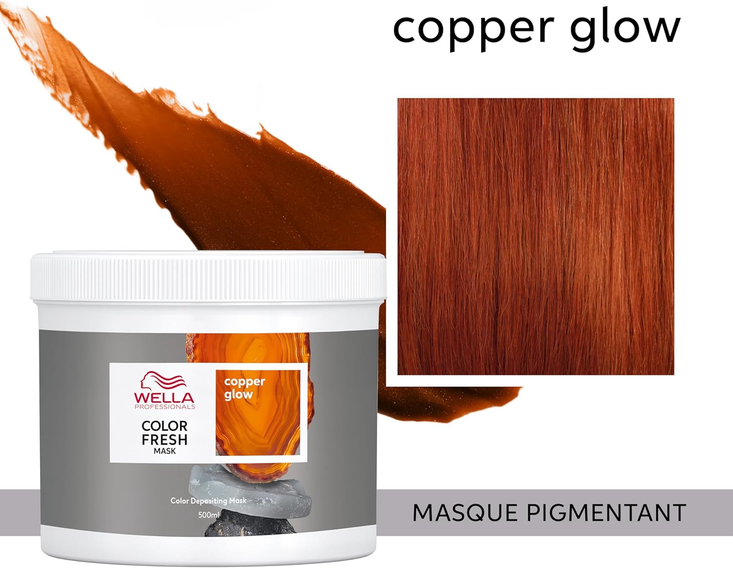 Wella Professionals - Color Fresh Mask - masque soin blond châtain - coloration temporaire, hydratation, zéro dommage