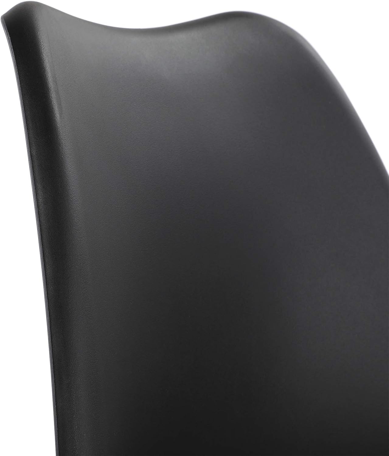 EGGREE - Chaises Scandinaves lot de 8, hêtre massif, SGS tested, noir