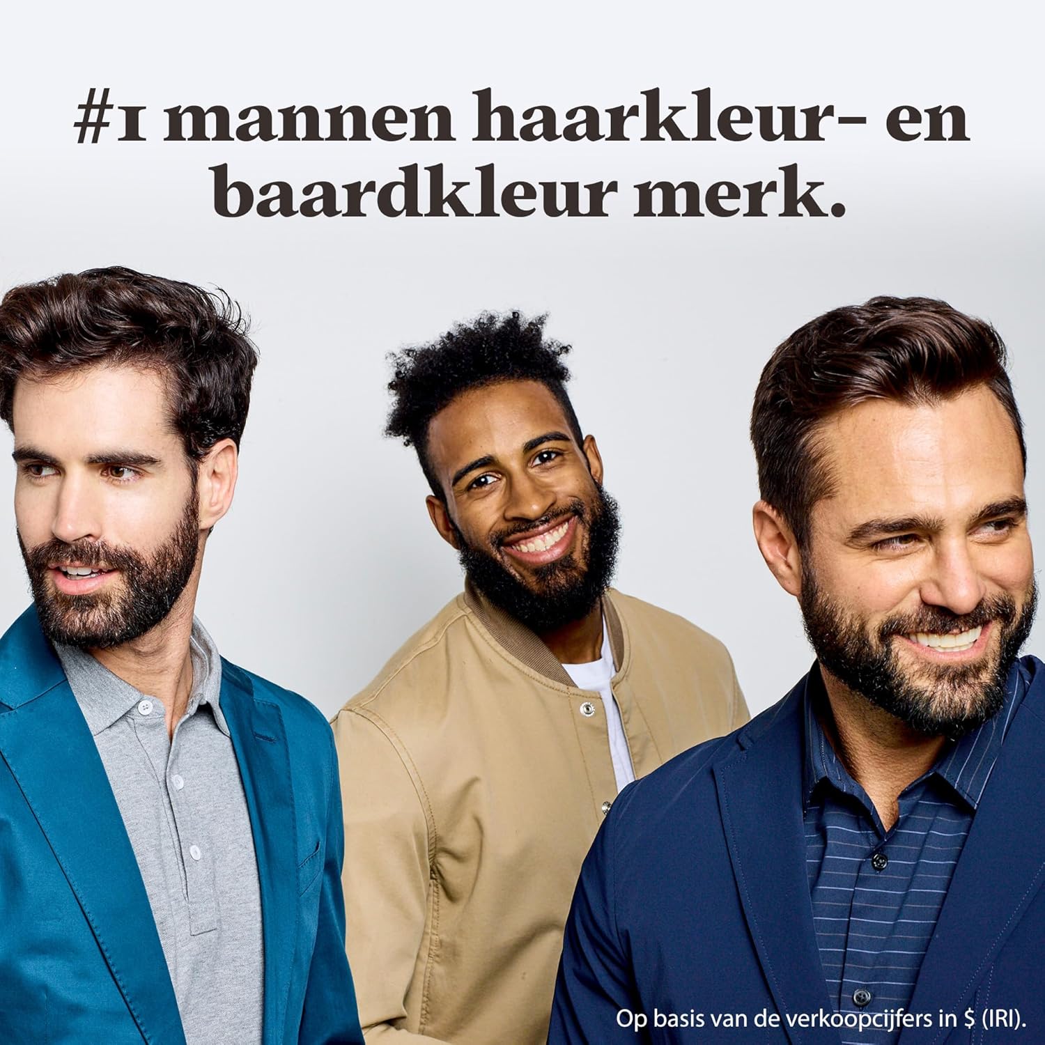 Just For Men - Barbe & Moustache - blond - sans ammoniaque, couvre les poils gris, peigne inclus - M10