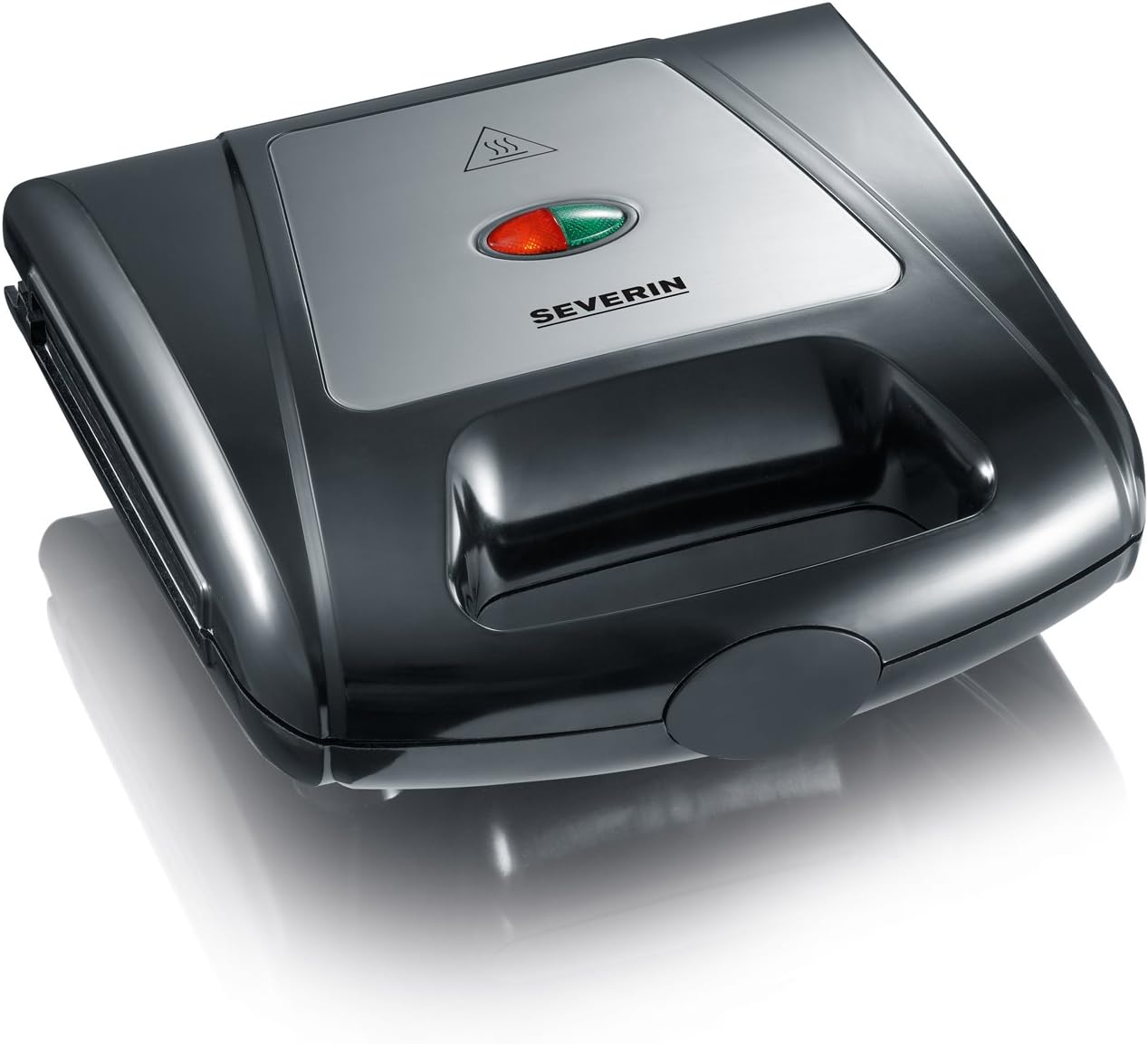 SEVERIN - 3-en-1 SA 2968 - toaster, gaufrier, gril viande, 1 000W, noir, SA2968