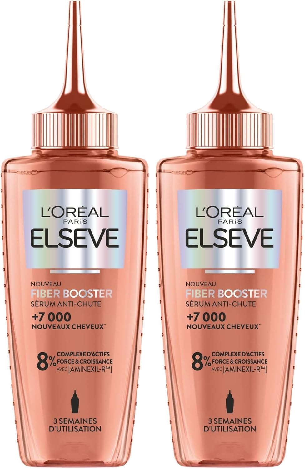 L'Oréal Paris - Elseve Fiber Booster - sérum anti-chute 6 semaines - stimule pousse, densité, Aminexil-R